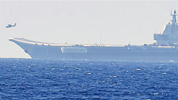 今度は沖ノ鳥島沖 中国空母「山東」日本周辺で頻繁な発着艦訓練 最新ミサイル駆逐艦も