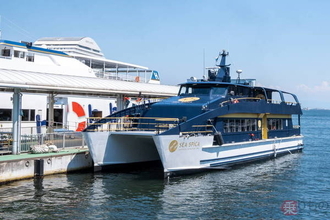 「シースピカ」神戸へ初来港 瀬戸内の最新鋭観光船が大阪湾へ“出張”のワケ