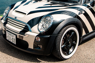 目立ってナンボ？ MINI専門レンタカー店登場 車種も目立つが全車とにかく派手！