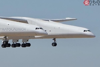 まるで双頭竜！ 1機だけ作られた「世界最大の怪鳥飛行機」の姿、”スゴい視点”から捉えた圧巻の映像が公開される