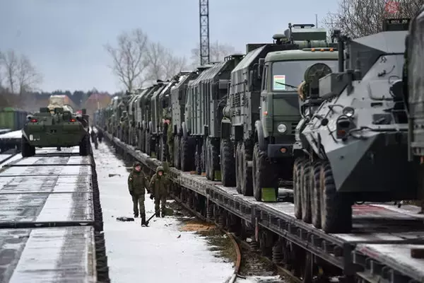 「ロシアが占領したウクライナの都市へ「鉄道新線」を建設中 その目的とは」の画像