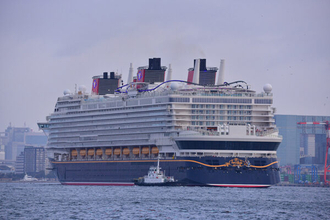 「日本に来た最大の旅客船」記録更新!! ついに東京入港「ディズニー最大のクルーズ船」 もう来ない可能性が濃厚!?