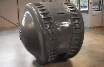 あ、あれは「パンジャンドラム」!? いや違う？ タミヤ製ロボット工作キットのフォルムが話題に「クーゲルパンツァーだ」の声も