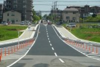 高速の陸橋越えたら「え、終わり!?」32年ぶり解消！.埼玉の“不思議な道路”なぜいま全線開通？ やっぱり不思議な風景