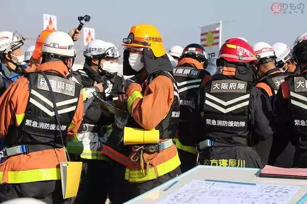 「津波被害の救助の前に“毒ガス検知”ナゼ？ 全国の消防が集結 過去最大の合同訓練超リアルだった！」の画像