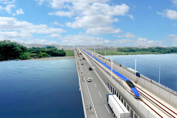 開通日が決定 日本初、新幹線と道路の併用橋「新九頭竜橋」 なぜ一体構造に？