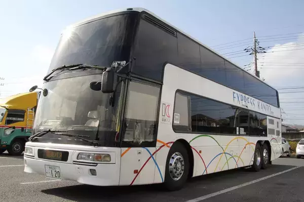エアロキング出番です！ 関東バス「吉祥寺～お台場急行バス」GWに2階建て車特別運行