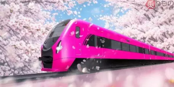在来線最速「ピンク色の新型特急」車内のデザインが公開！ 「特別車」も設置へ 押上⇔成田空港を直結