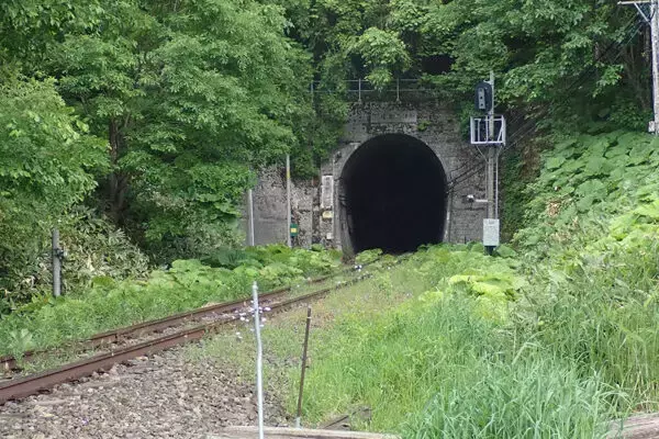 失われた「日本三大車窓」の遺構が国道沿いに点在！ まるで“鉄道博物館な峠”をめぐる 2年前の廃線も草に埋もれ