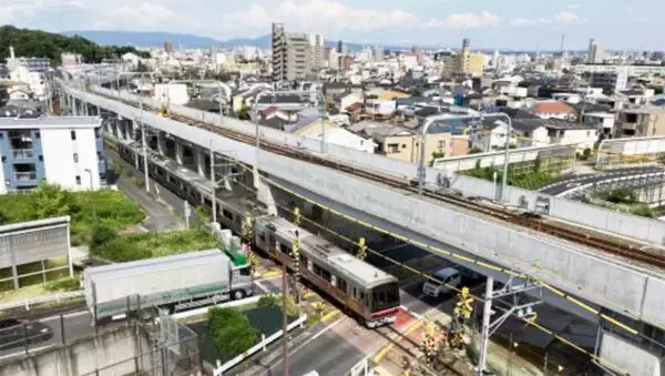 名鉄瀬戸線ついに「上下線とも高架化」7月に切り替え 工事開始から11年 喜多山駅付近1.9km
