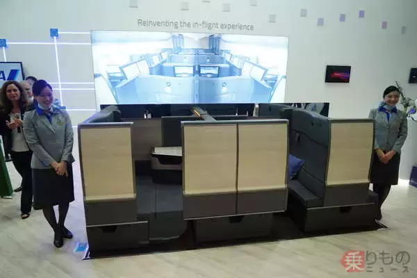 「ANA「新・ファーストクラス涙目のビジネスクラス」”激広空間”どうやった？「元祖から40cm狭い客室」でも実現できたワケ」の画像