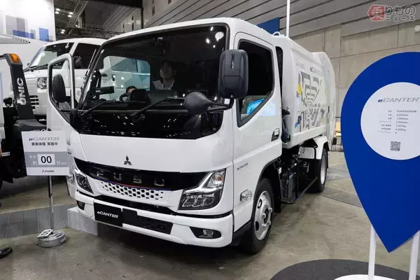 「働くクルマ「作業中エンジンつけっぱなし」問題に終止符？ EV化いよいよ加速か 三菱ふそう＆架装メーカーも準備OK！」の画像