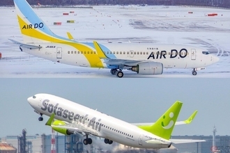 色使いが“らしい”！ 経営統合のAIRDO＆ソラシド 新持株会社「ロゴマーク」明らかに 機体にも掲出