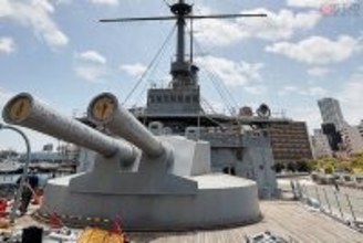 「この巨大砲弾、飛ばすの…？」記念艦「三笠」に乗ったら萌えまくった！ 木製甲板の音で感じる“東郷元帥”