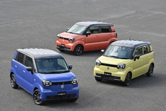 スズキ初の軽EVは「アルトとワゴンRを足して2で割った」感じ？ 「EVである前に軽自動車」と強調するワケ 試乗で「なるほどな…」