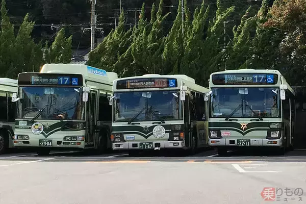 「京都市バス急行系統＆深夜バス消滅へ 一部は民間と共同運行に コスト減図る」の画像