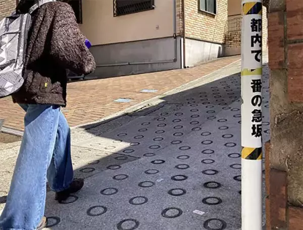 「「これ上るのかよ…！」 東京で最も“ヤバい急坂”1位はガチでヤバすぎる!? 都内の激坂10選 アニメ聖地に歴史の舞台も」の画像