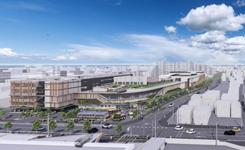 大宮駅西口で建設中の「大型複合施設」への“新道路”が認可！ 駅方面の新たなルートに 巨大な駐車場跡地が大変貌