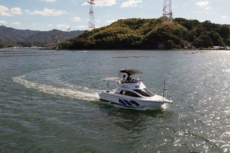 国内初「無人水上タクシー」広島湾にお目見え 自律航行EV船の旅客営業 試験スタート