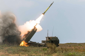 ロシア軍「最凶ドローン」発射装置が「ハイマース」で破壊される ウクライナ国防省が映像公開