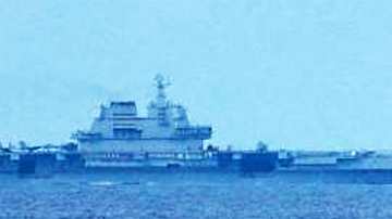中国空母「山東」駆逐艦等とともに宮古島南方に出現 発着艦訓練も 防衛省