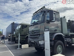 トラック世界大手が「軍需企業化」を加速？ ダイムラーが新ブランド発表 背景にウクライナ戦争 ベンツがガチガチの軍用車に？