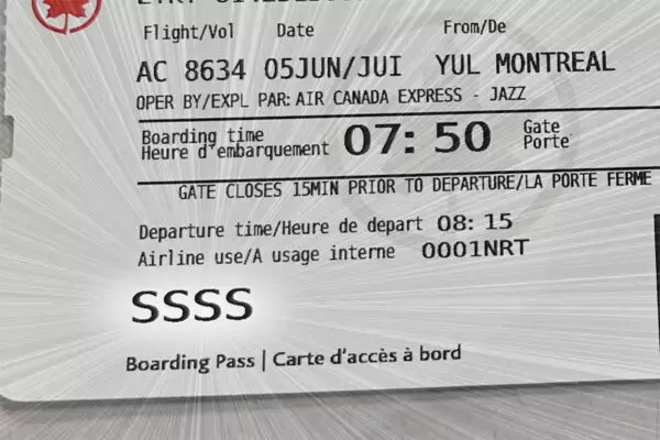 家族が「SSSS航空券」を引き当ててしまった…！ 乗る前から“異変” 保安検査員も「Oh…」 誰でも起こり得る“緊迫の一部始終”