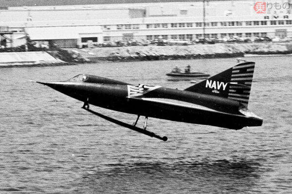 史上唯一！「音速を超えた水上機」ジェット戦闘機に“スキー板”を履かせた米軍の挑戦「異形の怪鳥」はなぜ消えたのか？