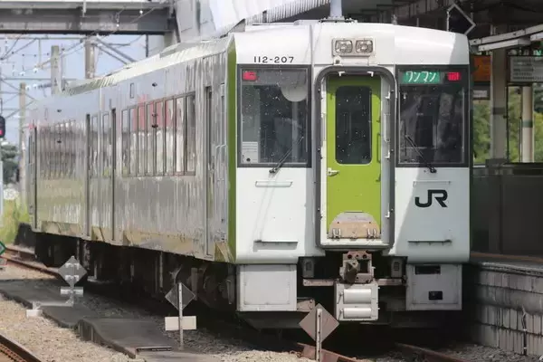 「あれは何？」JR八高線に「異色列車」が走行 沿線で注目集める
