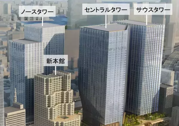 「日比谷エリアが大変貌「内幸町一丁目再開発」帝国ホテルも新築へ「43階越えビルが3本」高層地帯に」の画像