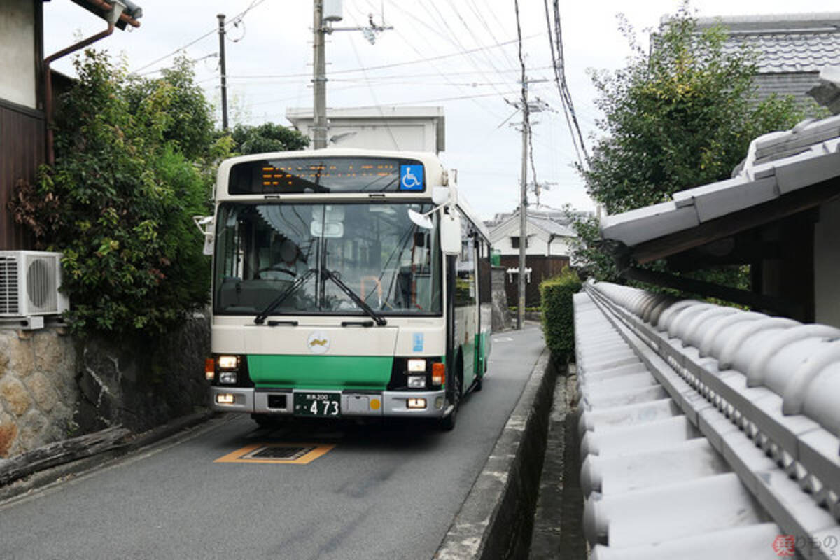 狭隘区間だらけ 奈良のバス 社寺古墳 古い家並み細い道 千年の都を走るバス工夫 年9月23日 エキサイトニュース