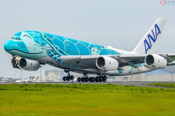 Ana巨大機 A380 カムバック どこにもいかないフライト 第2弾は 海 の2号機 年9月日 エキサイトニュース