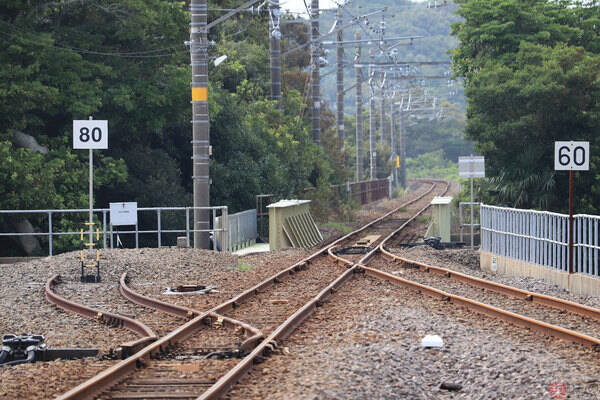 線路が余ったのか ポイントからちょっとだけ延びた部分 何のため 年10月11日 エキサイトニュース