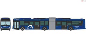 横浜の国産初連節バスが製品化 羽田空港バスは3台セット トミーテックバスコレ新製品