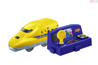 運転台やレバーも付属 マクドナルドハッピーセット「プラレール」8種＋ひみつ1種登場