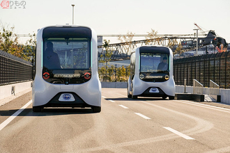 「トヨタの自動運転バス」強みは 乗りものの未来見せる「e-パレット」五輪で始動へ