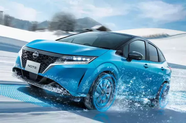 電動車でも雪道どんとこい！ 新型「ノート」e-POWERに4駆発表「新次元の走り」