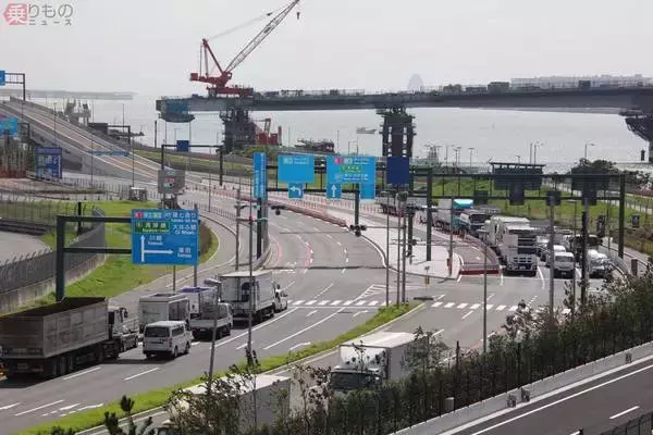 「多摩川の新しい橋「羽田連絡道路」工事進む 国際線ターミナル直結 車の流れどう変わる？」の画像
