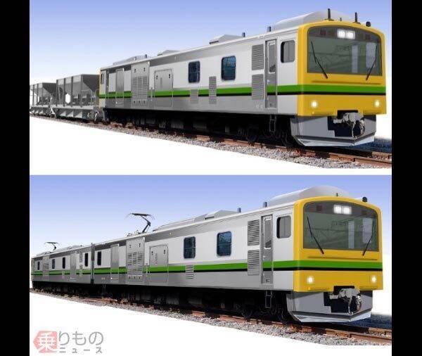 Ef64 Dd51 国鉄機関車の引退加速か 砕石輸送車gv E197系 けん引車e493系 投入 Jr東 21年1月19日 エキサイトニュース