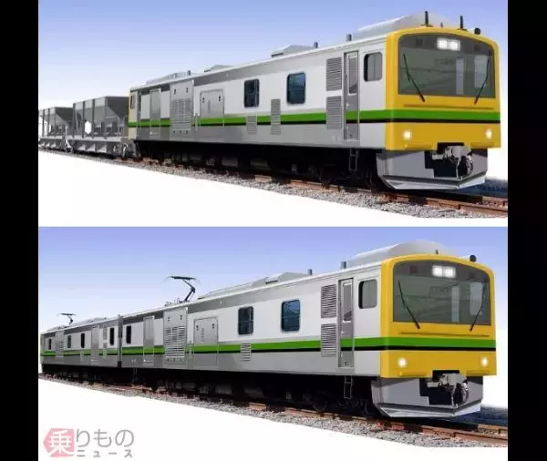 EF64 DD51…国鉄機関車の引退加速か 砕石輸送車GV-E197系 けん引車E493 
