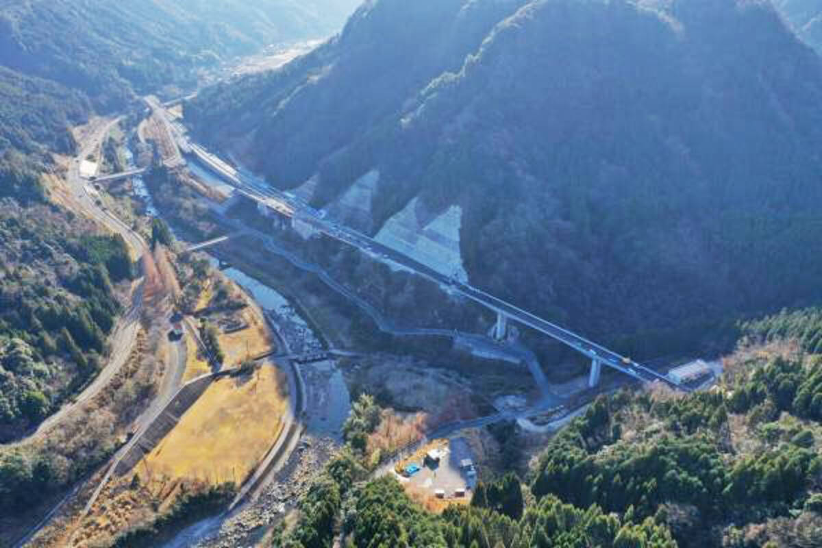 耶馬渓道路 2月28日開通 大分県最長トンネル完成 国道の代替ルートに 21年1月日 エキサイトニュース