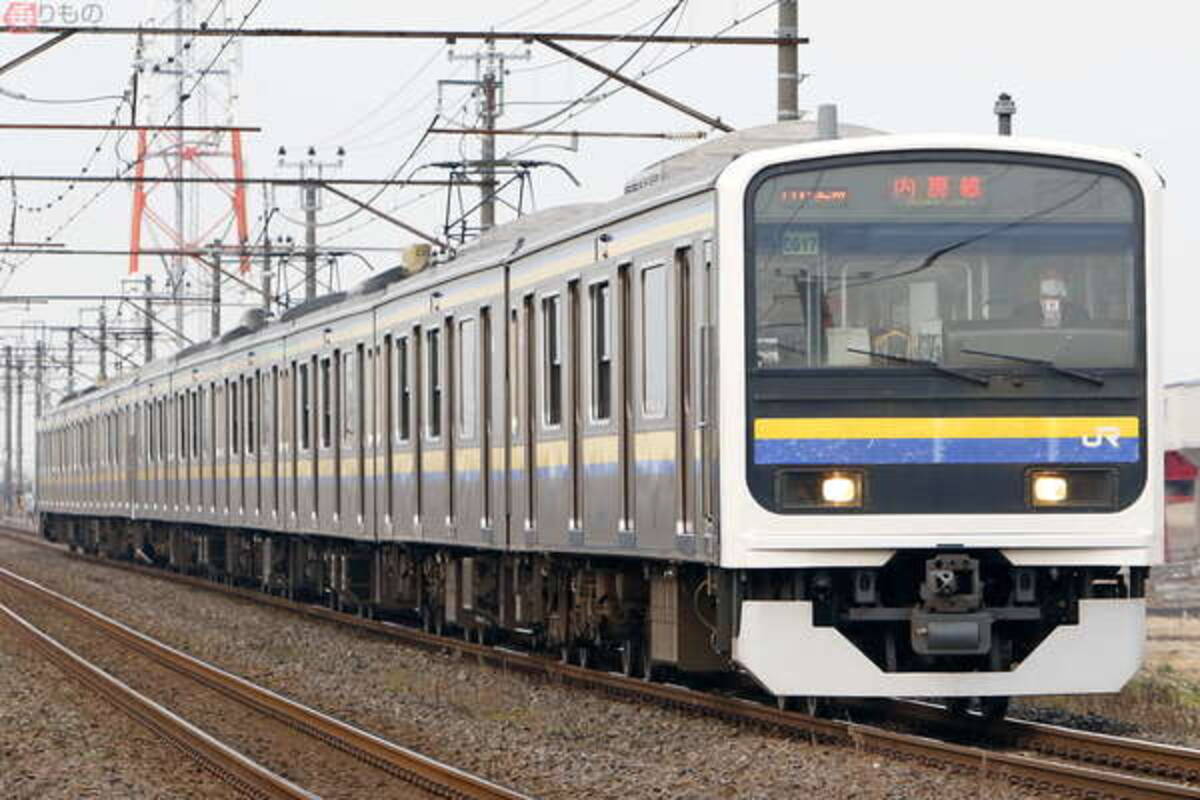見られなくなるかも 房総地区の209系2000・2100番台10両編成 かつての 