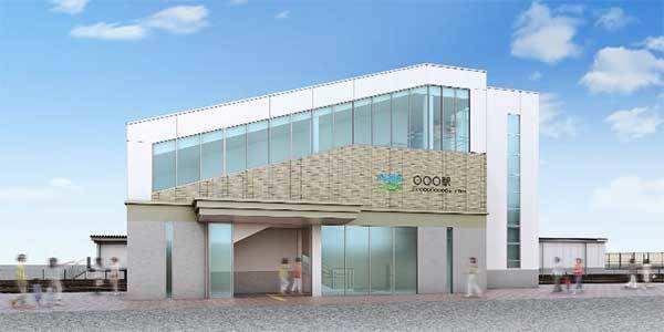 富山 東富山間の新駅 新富山口 に名称決定 東西両側に駅舎 あいの風とやま鉄道 21年2月17日 エキサイトニュース