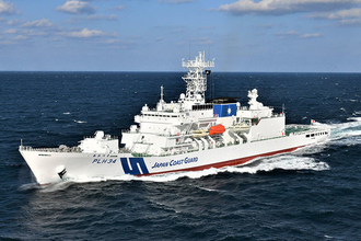 海保 最大級のヘリ搭載巡視船「あかつき」竣工 南西諸島の警備で鹿児島へ