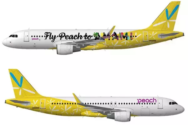 LCCピーチ 復活の「バニラエア塗装機」デビュー日が判明 3月5日関西発