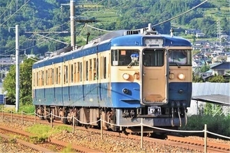 国鉄型電車の2編成が7月引退へ しなの鉄道の115系「横須賀色」
