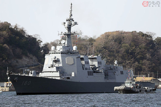 JMU横浜で海自の最新イージス艦「はぐろ」就役 佐世保へ配備