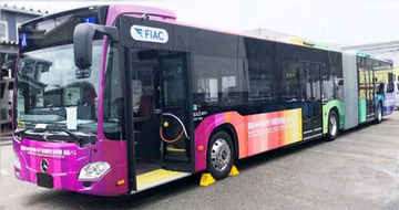 福岡空港に「142人乗り連節バス」導入 ターミナル間連絡バスの混雑緩和へ 運行は西鉄