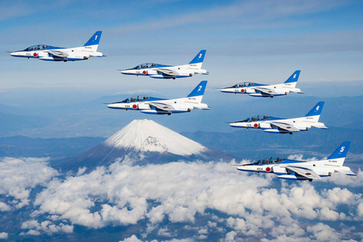 空自 ブルーインパルス 4 29首都圏で展示飛行 きっかけはライオンズカラー 21年4月22日 エキサイトニュース