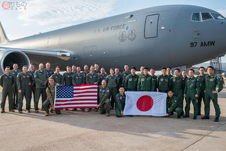 アメリカ軍 オクラホマでの空自KC-46A空中給油機の要員訓練を公開